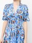 DVF Diane von Furstenberg Midi-jurk met print Blauw - Thumbnail 5
