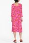 DVF Diane von Furstenberg Midi-jurk met print Roze - Thumbnail 4