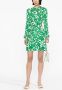 DVF Diane von Furstenberg Mini-jurk met print Groen - Thumbnail 2