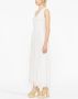 DVF Diane von Furstenberg Mouwloze maxi-jurk Wit - Thumbnail 4