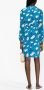 DVF Diane von Furstenberg Sonoya printed shirtdress Blauw - Thumbnail 4