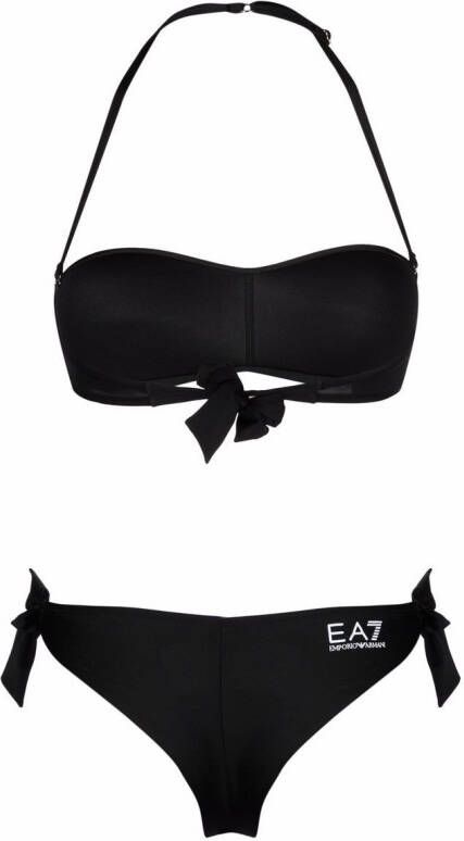 Ea7 Emporio Armani Bikini met halternek Zwart