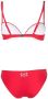 Ea7 Emporio Armani Bikini met logoprint Rood - Thumbnail 2