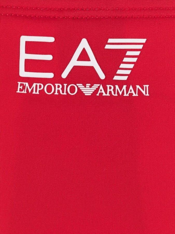 Ea7 Emporio Armani Bikini met logoprint Rood