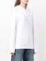 Ea7 Emporio Armani Hoodie met logo-reliëf Wit - Thumbnail 2
