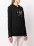 Ea7 Emporio Armani Hoodie met logoprint Zwart - Thumbnail 2