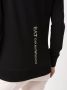 Ea7 Emporio Armani Hoodie met logoprint Zwart - Thumbnail 4