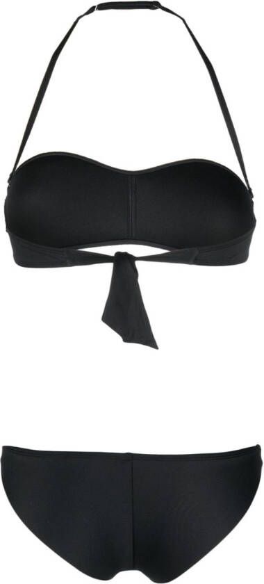 Ea7 Emporio Armani Bikini verfraaid met logo Zwart