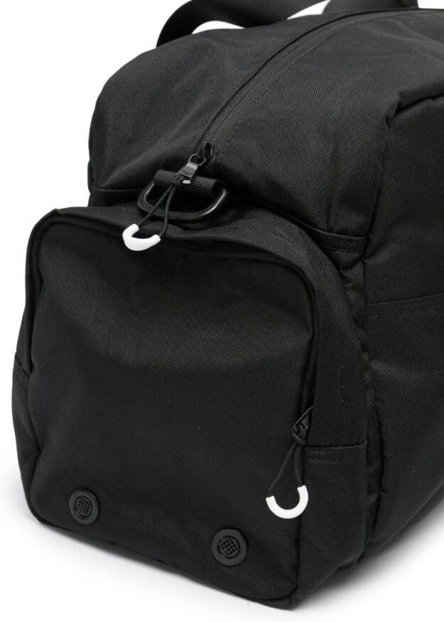 Ea7 Emporio Armani Bagagetas met logopatch Zwart