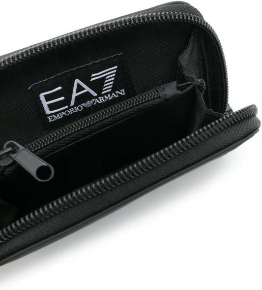 Ea7 Emporio Armani Portemonnee met logoprint Zwart