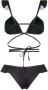 Ea7 Emporio Armani Bikini met dierenprint Zwart - Thumbnail 2