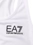 Ea7 Emporio Armani Sport-bh met logoprint Wit - Thumbnail 3
