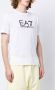 Ea7 Emporio Armani T-shirt met logo-reliëf Wit - Thumbnail 3