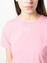 Ea7 Emporio Armani T-shirt met logoprint Roze - Thumbnail 5