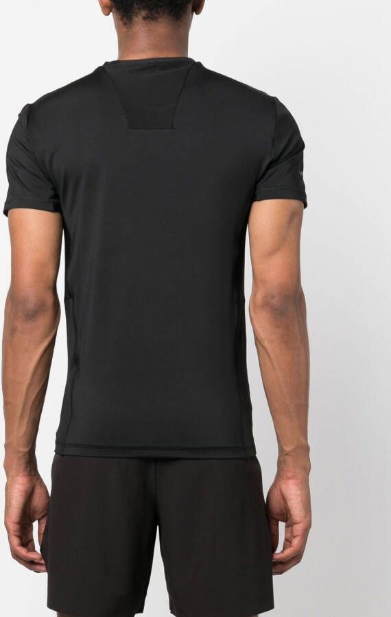Ea7 Emporio Armani T-shirt met logoprint Zwart
