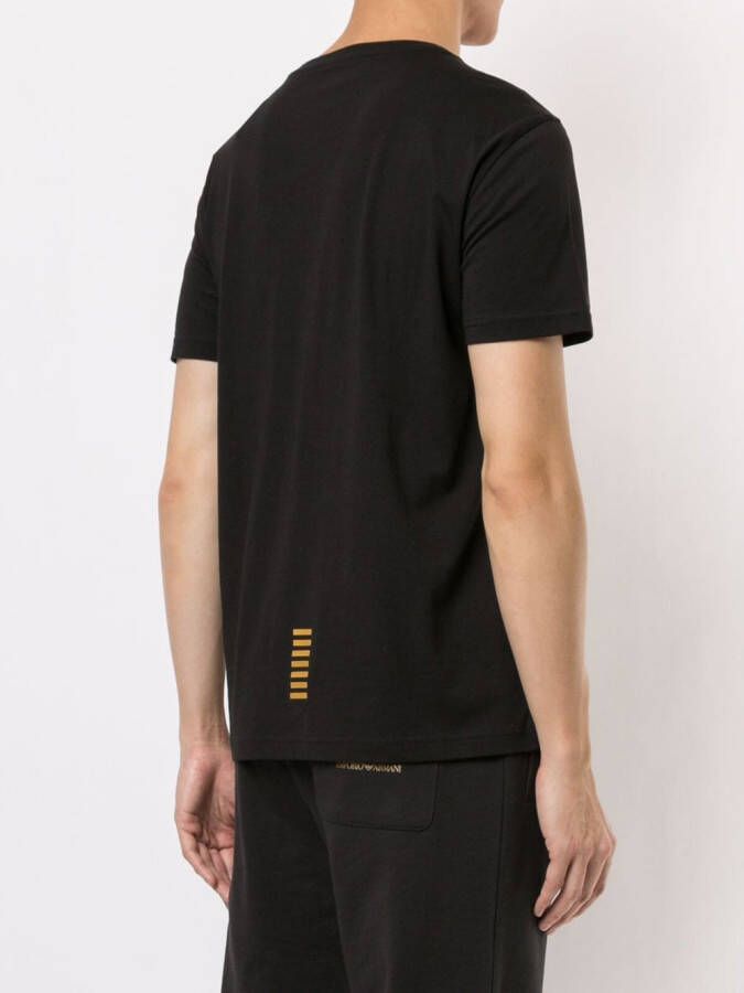 Ea7 Emporio Armani T-shirt met merk Zwart