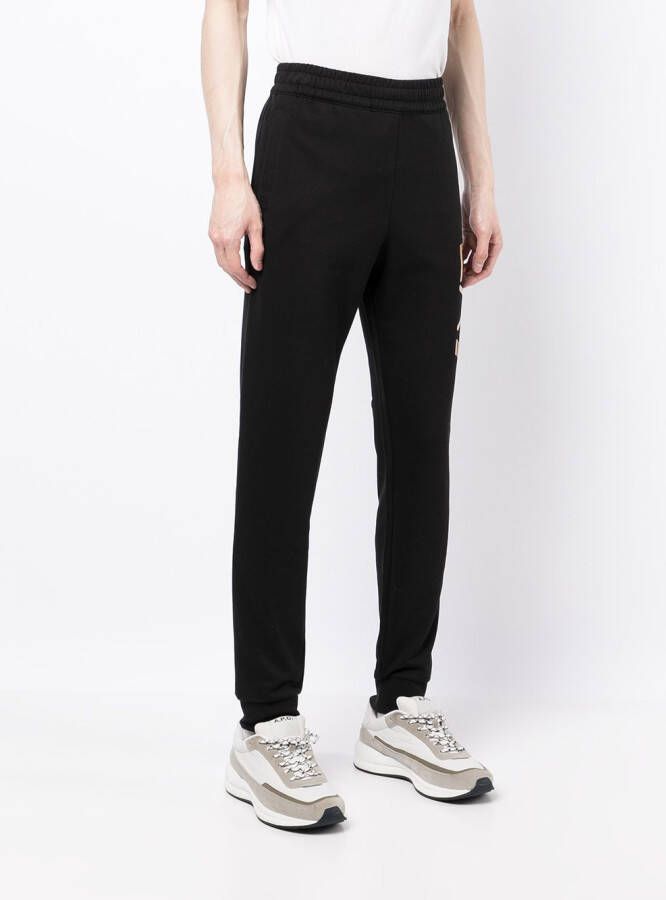 Ea7 Emporio Armani Trainingsbroek met logoprint Zwart