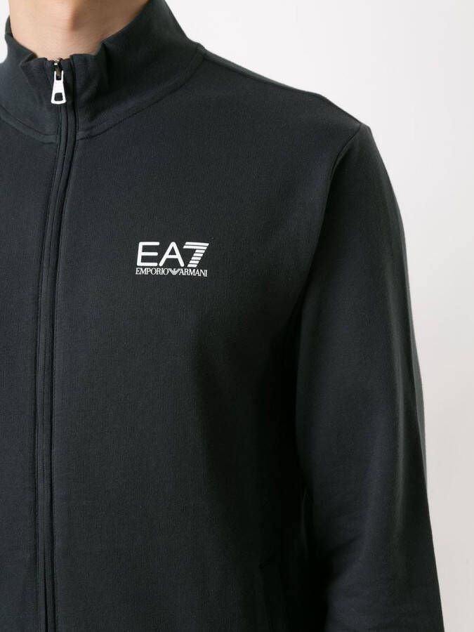 Ea7 Emporio Armani Trainingspak met logoprint Zwart