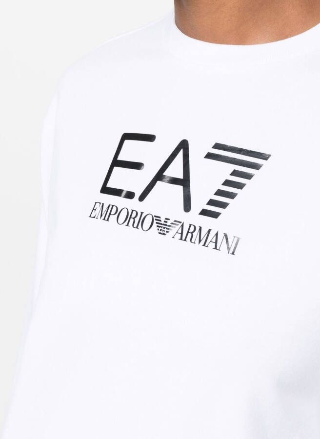 Ea7 Emporio Armani Trainingspak met logoprint Zwart