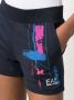 Ea7 Emporio Armani Trainingsshorts met logoprint Blauw - Thumbnail 5