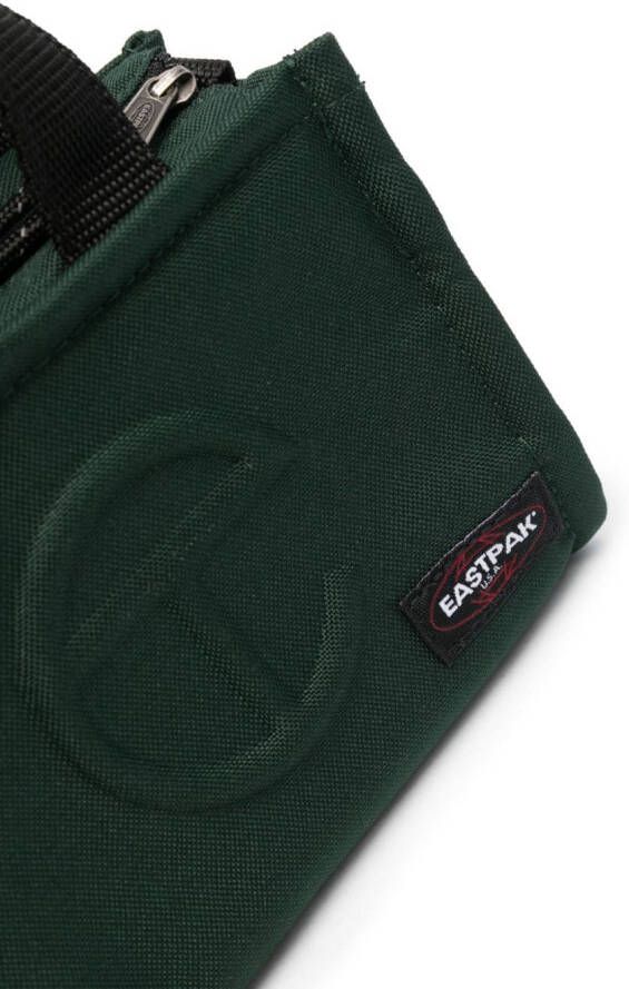 Eastpak x Eastpack shopper met logo-reliëf Groen