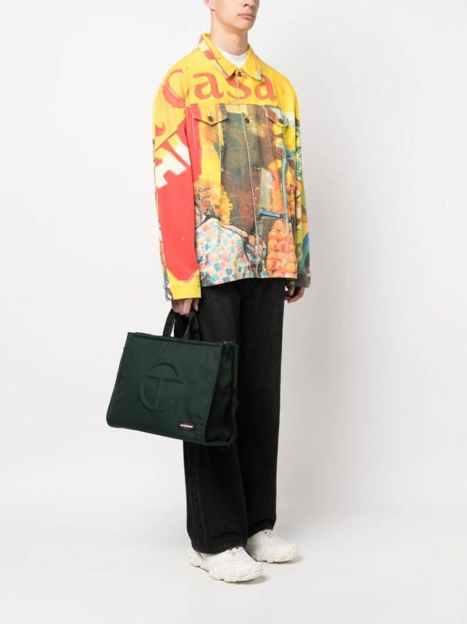Eastpak x Telfar medium rugzak Groen
