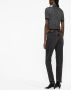 Eckhaus Latta Cropped T-shirt Grijs - Thumbnail 3