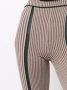 Eckhaus Latta Gestreepte legging Beige - Thumbnail 5