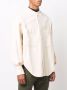 Eckhaus Latta Shirt met drukknopen Beige - Thumbnail 4