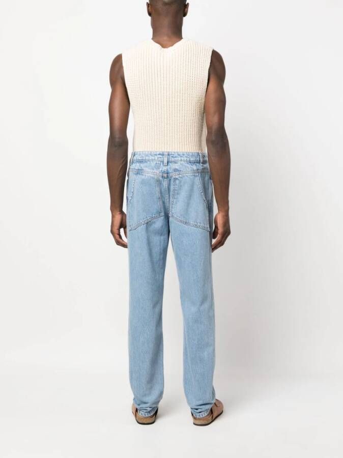 Eckhaus Latta Straight jeans Blauw