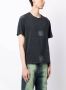 Eckhaus Latta T-shirt met verfspatten Blauw - Thumbnail 3