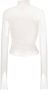 Eckhaus Latta Top met hoge hals Wit - Thumbnail 2