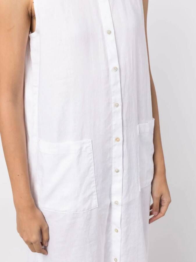 Eileen Fisher Mouwloze blousejurk Wit