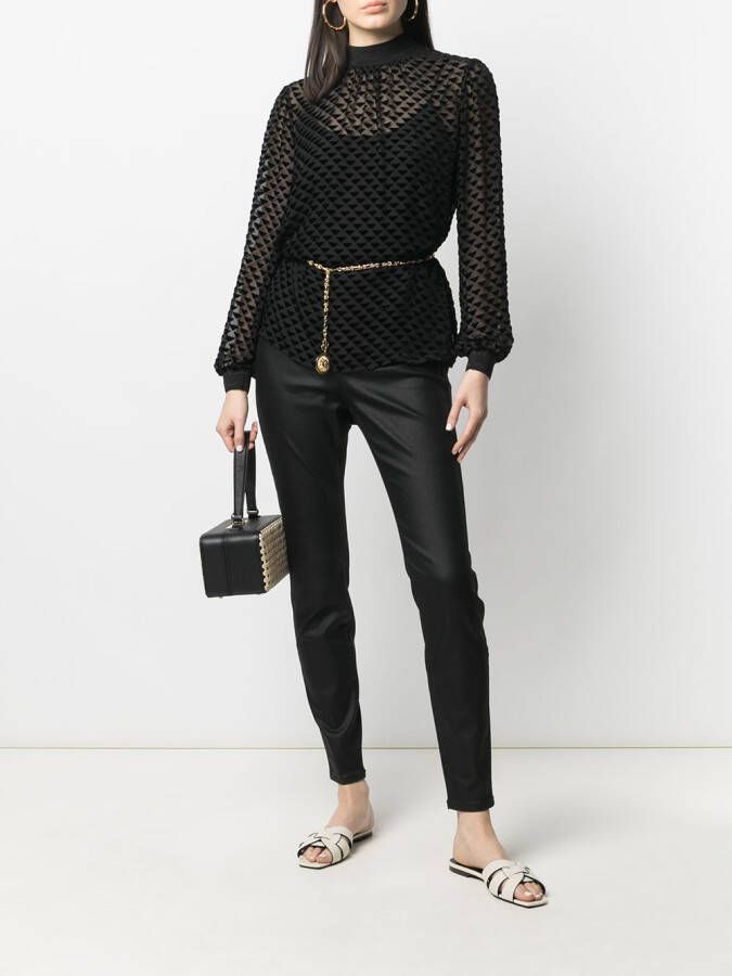 Eileen Fisher High waist broek Zwart