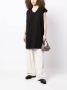 Eileen Fisher Mini-jurk met korte mouwen en V-hals Zwart - Thumbnail 2