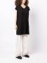 Eileen Fisher Mini-jurk met korte mouwen en V-hals Zwart - Thumbnail 3