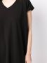 Eileen Fisher Mini-jurk met korte mouwen en V-hals Zwart - Thumbnail 5