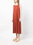 Eileen Fisher sleeveless lyocell midi dress Rood - Thumbnail 3
