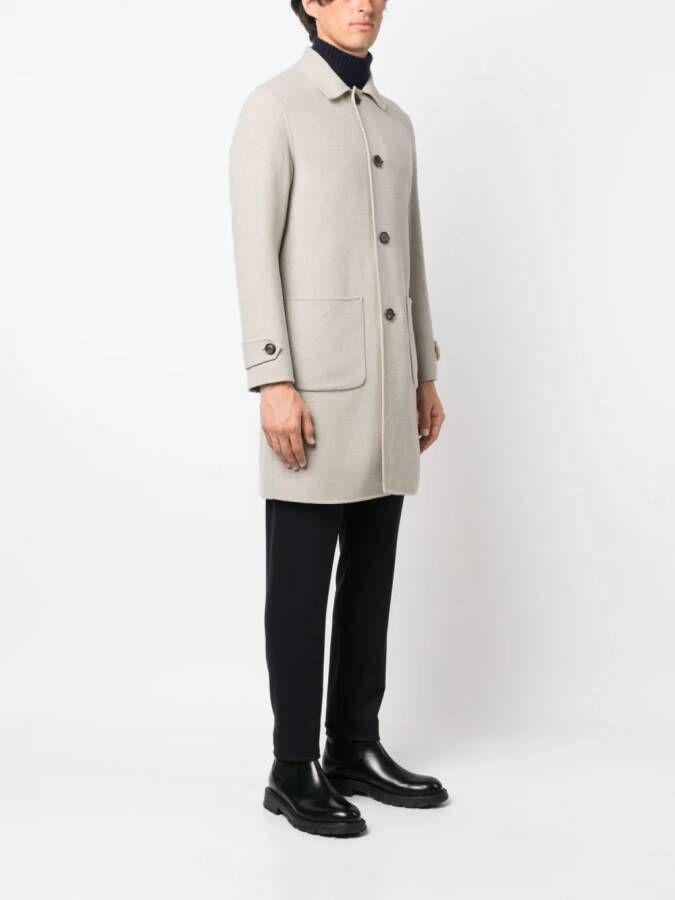 Eleventy Button-down jas Beige