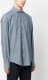 Eleventy Chambray overhemd Blauw - Thumbnail 3