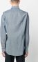Eleventy Chambray overhemd Blauw - Thumbnail 4