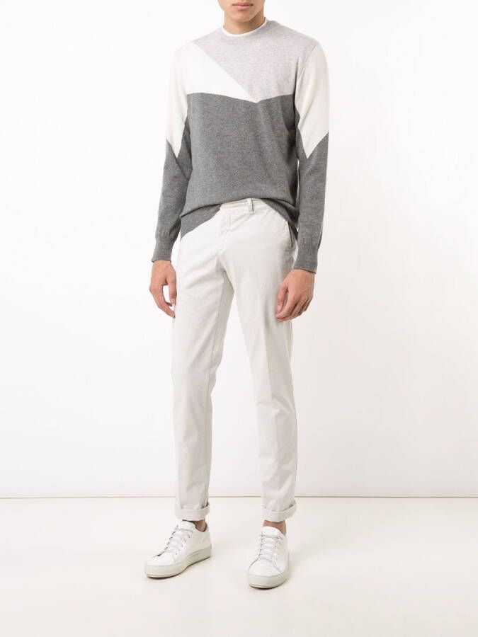 Eleventy classic straight-leg trousers Beige