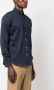 Eleventy Overhemd met contrasterende afwerking Blauw - Thumbnail 3
