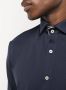 Eleventy Overhemd met contrasterende afwerking Blauw - Thumbnail 5
