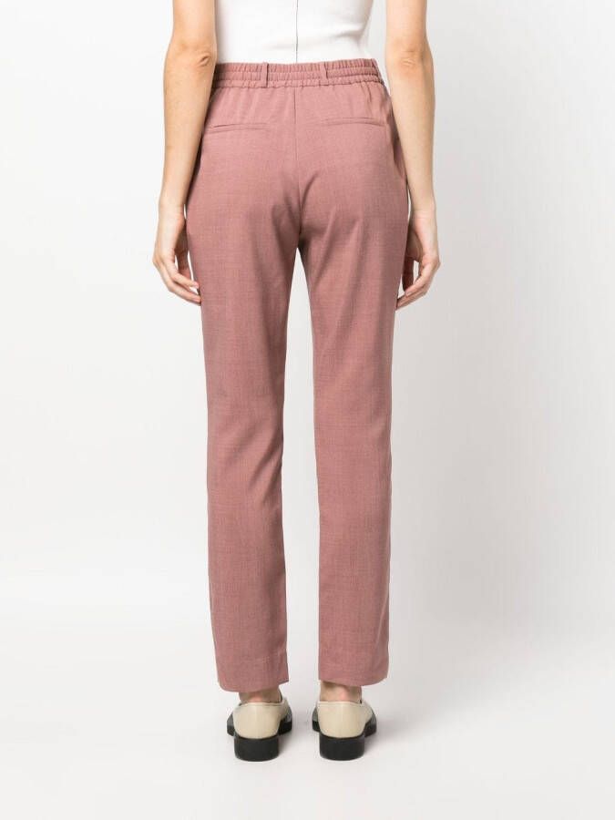 Eleventy Chambray broek Roze