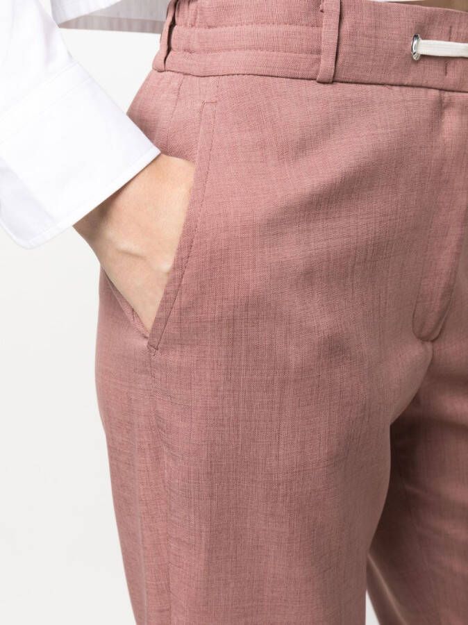 Eleventy Chambray broek Roze