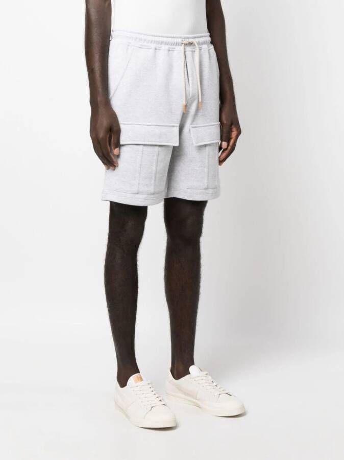 Eleventy Trainingsshorts met trekkoord Grijs