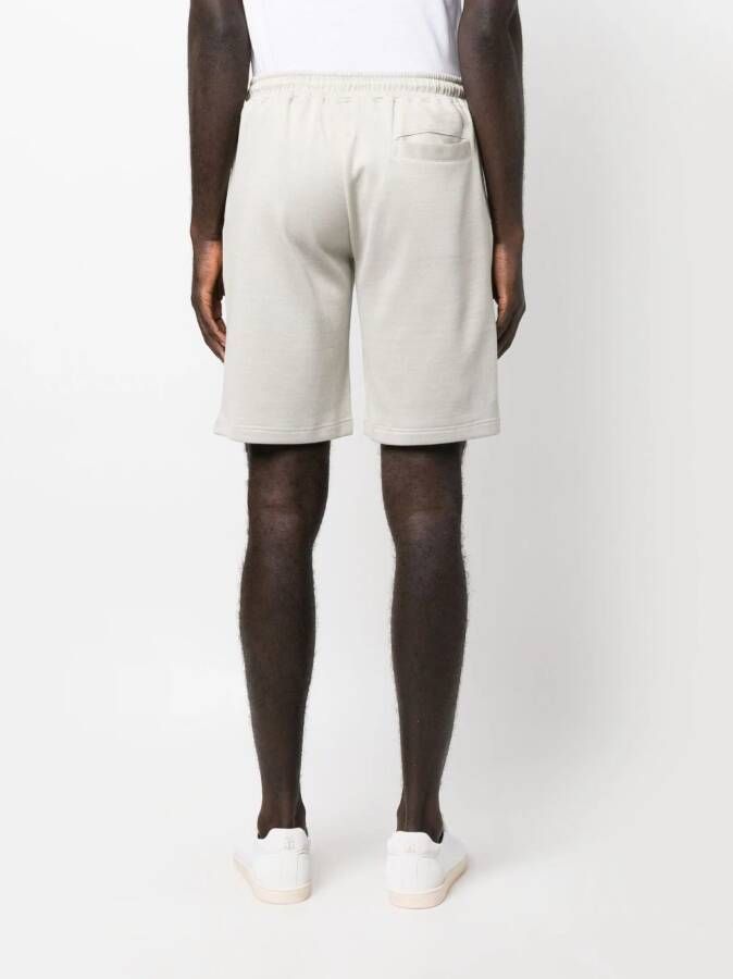 Eleventy Trainingsshorts met trekkoord Groen