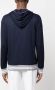 Eleventy Hoodie met rits Blauw - Thumbnail 4