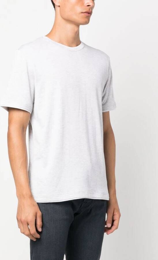 Eleventy Gelaagd T-shirt Grijs